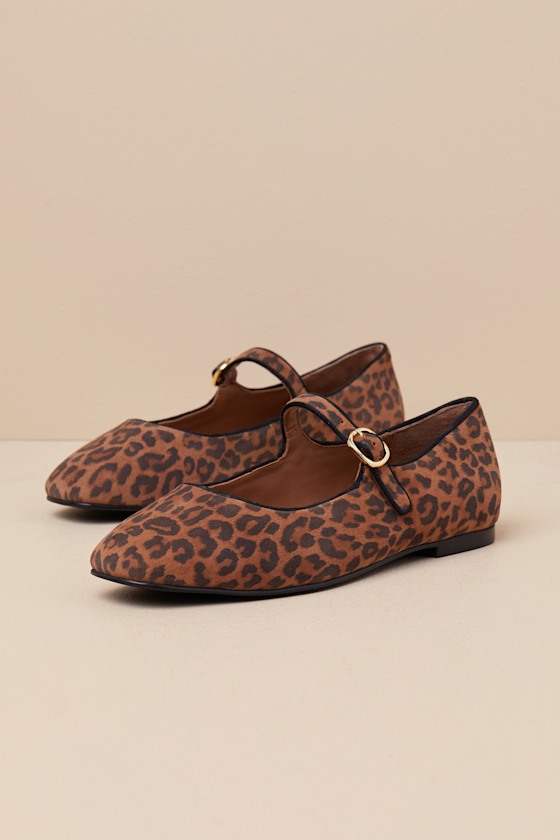 Magnolia Leather Ballet Flat