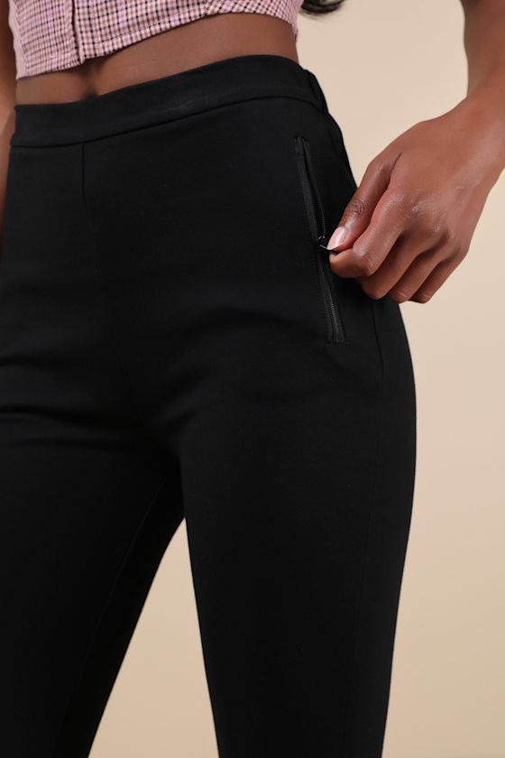 Steve Madden Dara Black Capri Leggings In Black