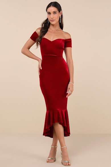 Velvet Bridesmaid Dresses - Lulus