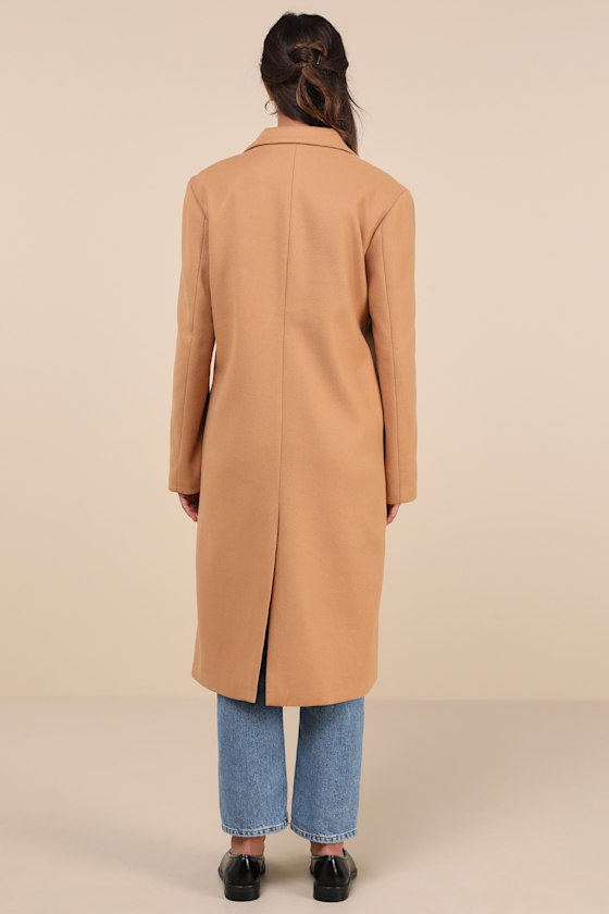 Style Squad Tan Long Coat 11