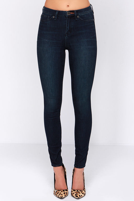 dark wash jeggings