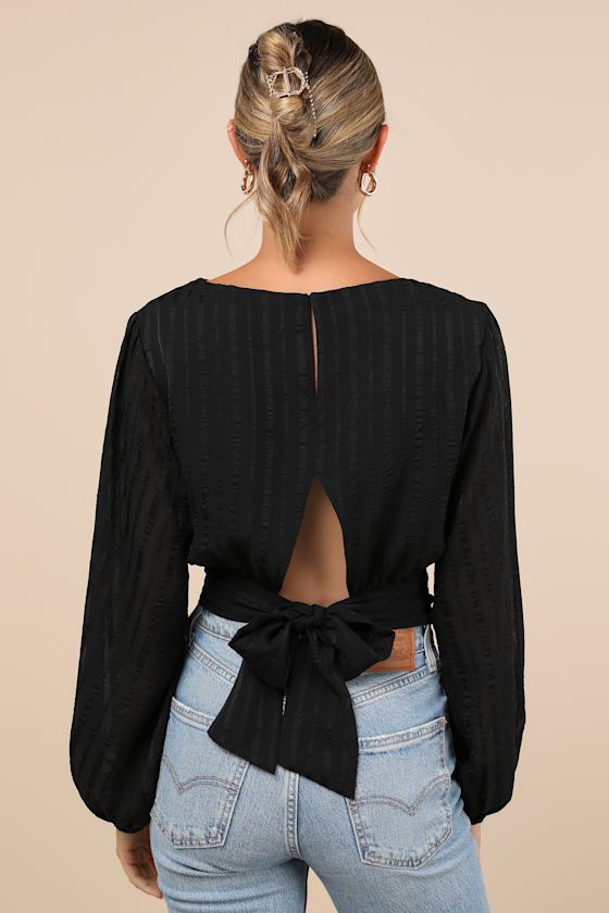 Balloon peplum Tops – L'AUBE BLANC