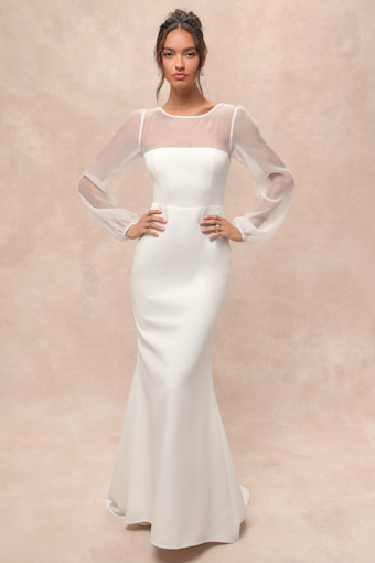 Immaculate Romance White Sheer Organza Long Sleeve Maxi Dress 1