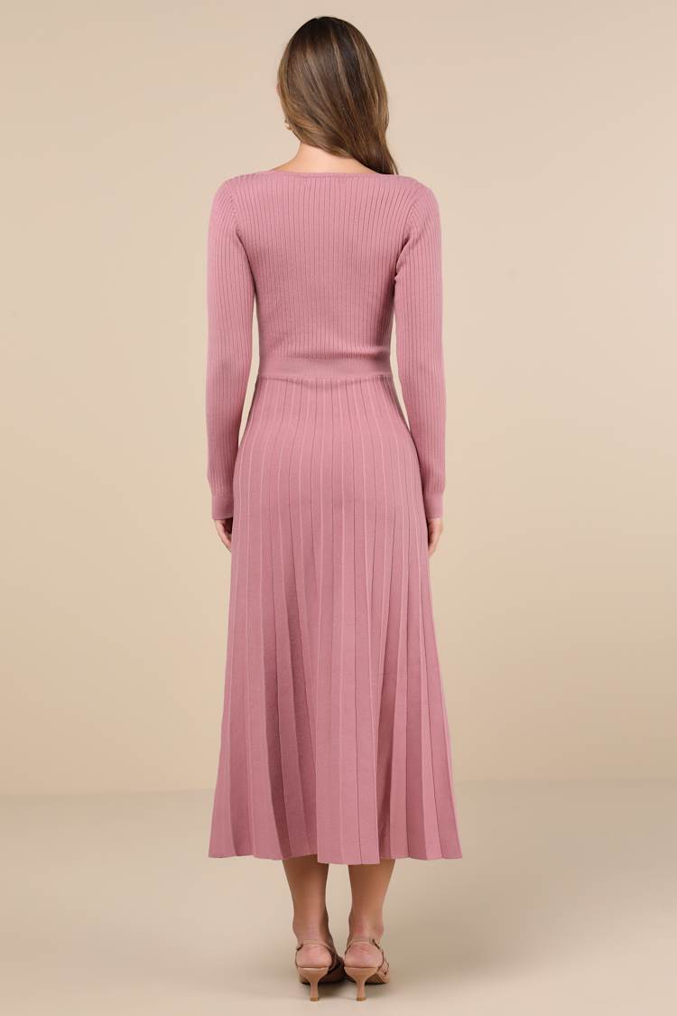 knee length dresses for ladies Maeve Pleated Midi Dress main image 0