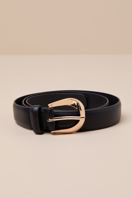 Lulus Total Element Black Belt In Black