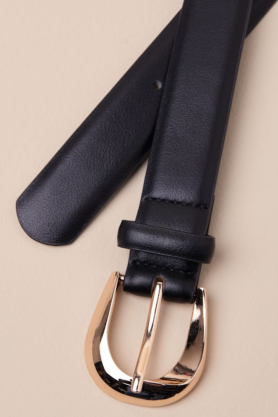 Lulus Total Element Black Belt In Black