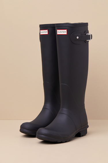 Hunter Boots Hunter Original Tall Black Women's Original Play Boot