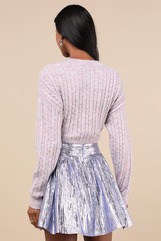 【stinaスティナ】pull-on skirt / lavender stina / pull-on skirt / lavender