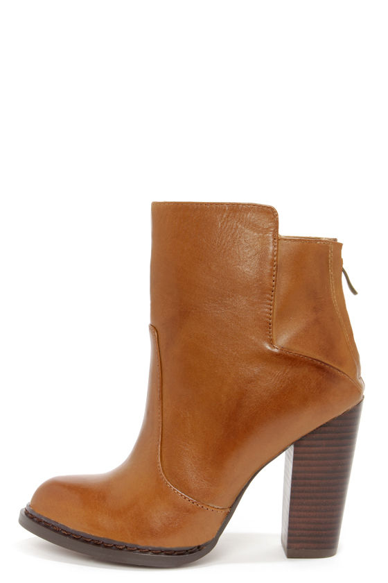 Cute Brown Boots High Heel Boots Booties Ankle Boots 115.00
