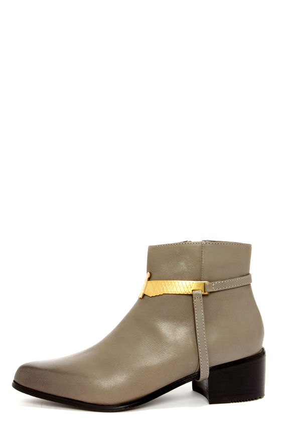 m&s grey ankle boots