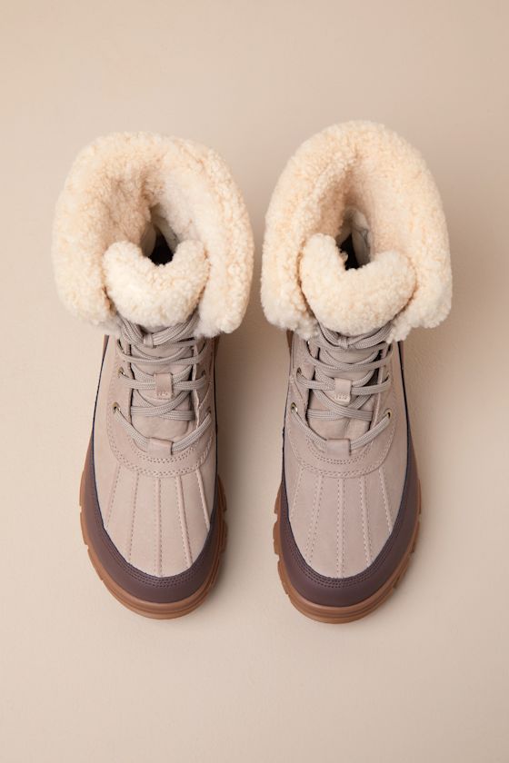 Shop Sorel Tivoliâ„¢ V Parc Omega Taupe Waterproof Ankle Boots