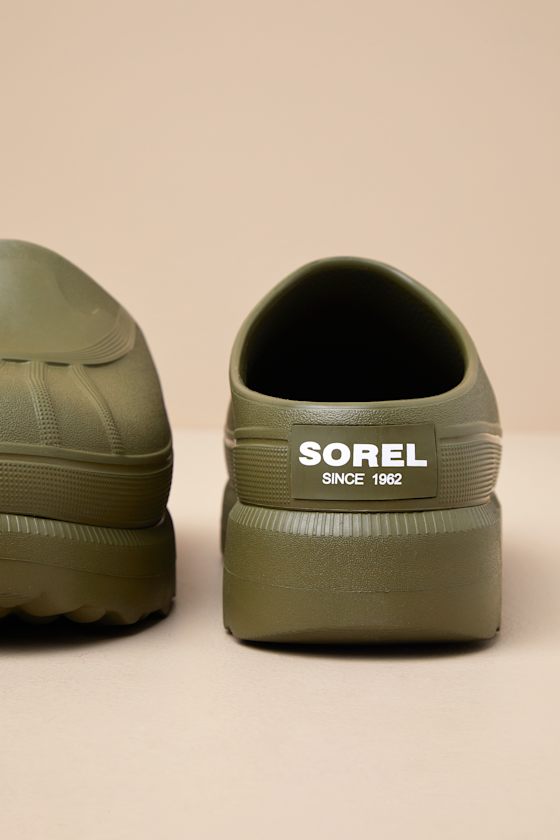Sorel Caribou Clog In Green