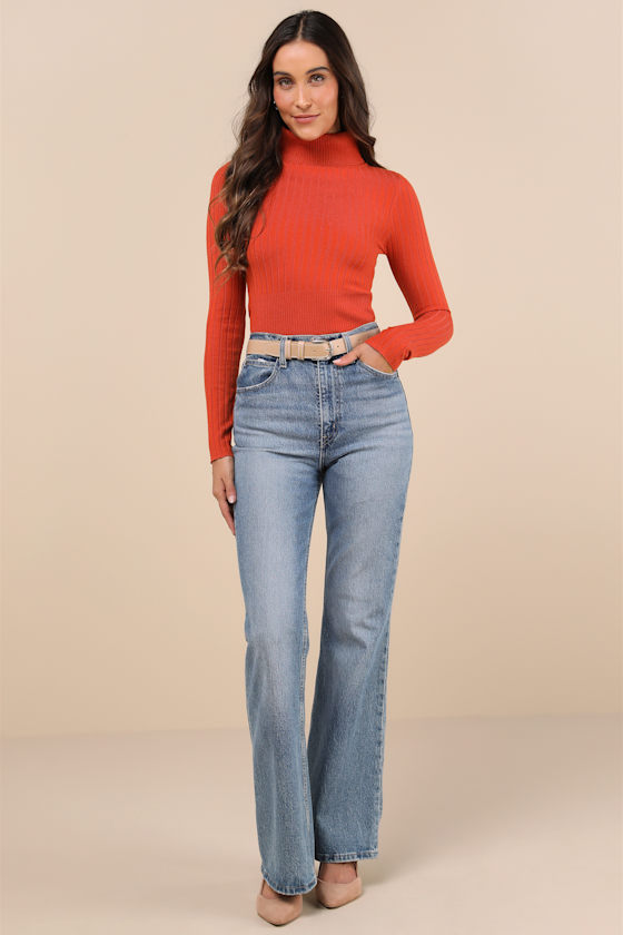 ANTONELLI 売れ筋商品|||アントネリ ニット&セーター アウター レディース Turtlenecks Orange ATELIER_MG_-_1-20243428_large.