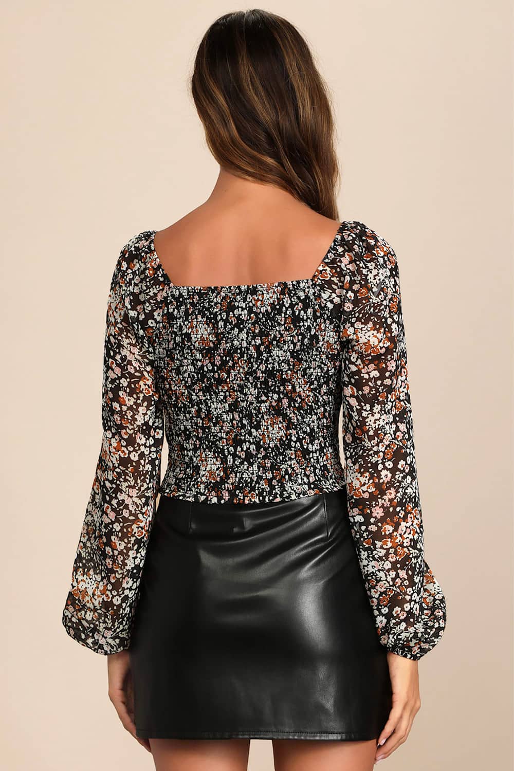 Meant to Stand Out Black Vegan Leather Zip-Front Mini Skirt
