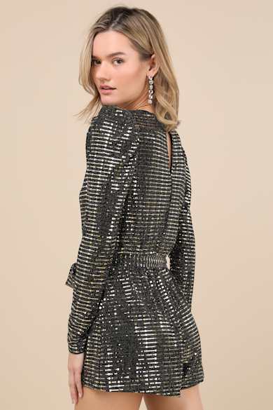 homecoming romper dress Rachel Allan 70492