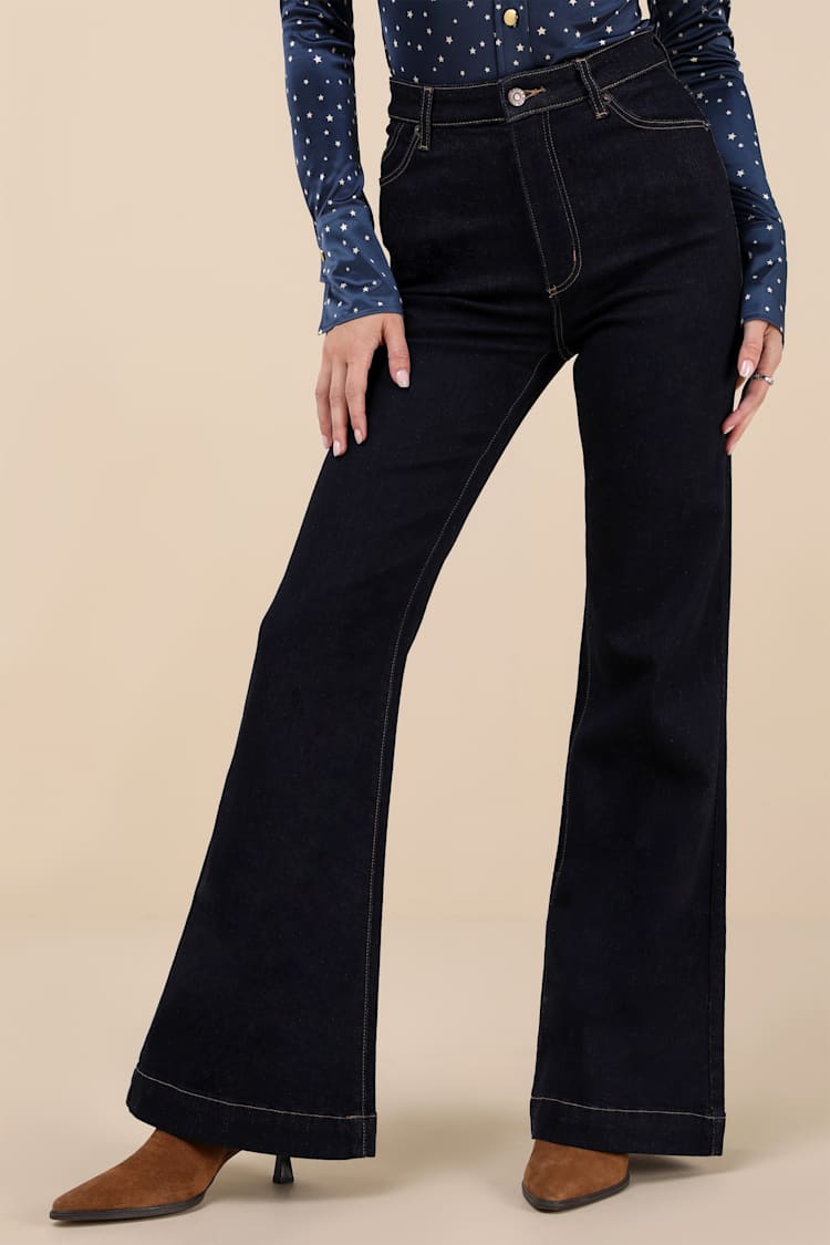 Eastcoast Flare Dark Wash Jeans