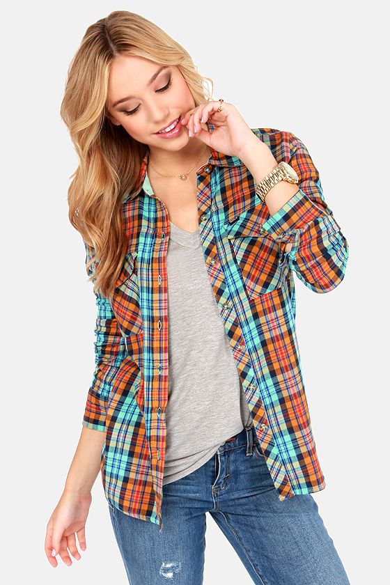 Chemise à Manches Longues Hurley Pour Femme - Modèle Wilson Plaid, Anthracite - Taille S