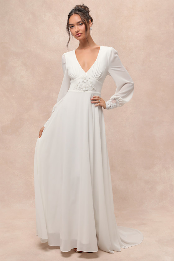 Angelic Adoration White Backless Maxi Dress 2