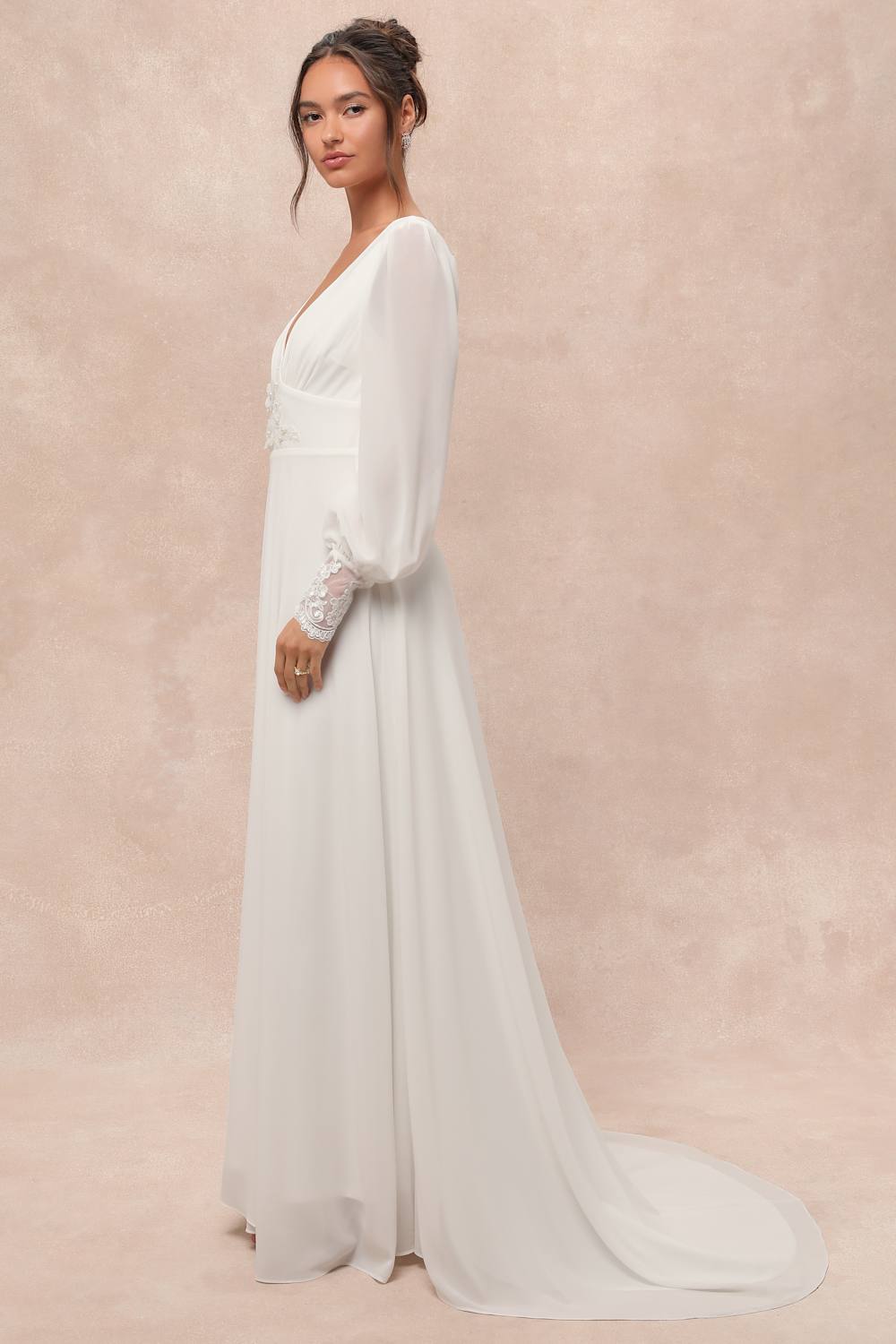Angelic Adoration White Backless Maxi Dress