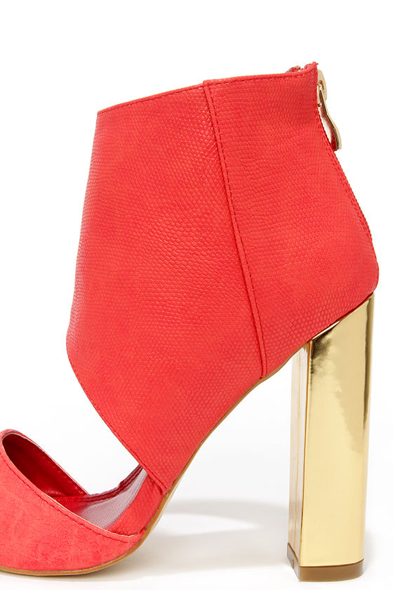 navy seal coral booties