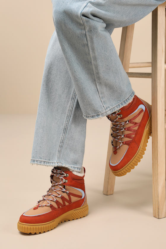 Sorel Ona Ave™ Trek Sanguine and Arctic Sea - Snow Boots - Boots