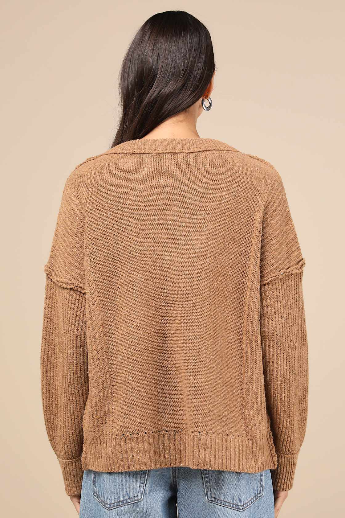 Notably Toasty Brown Sweater