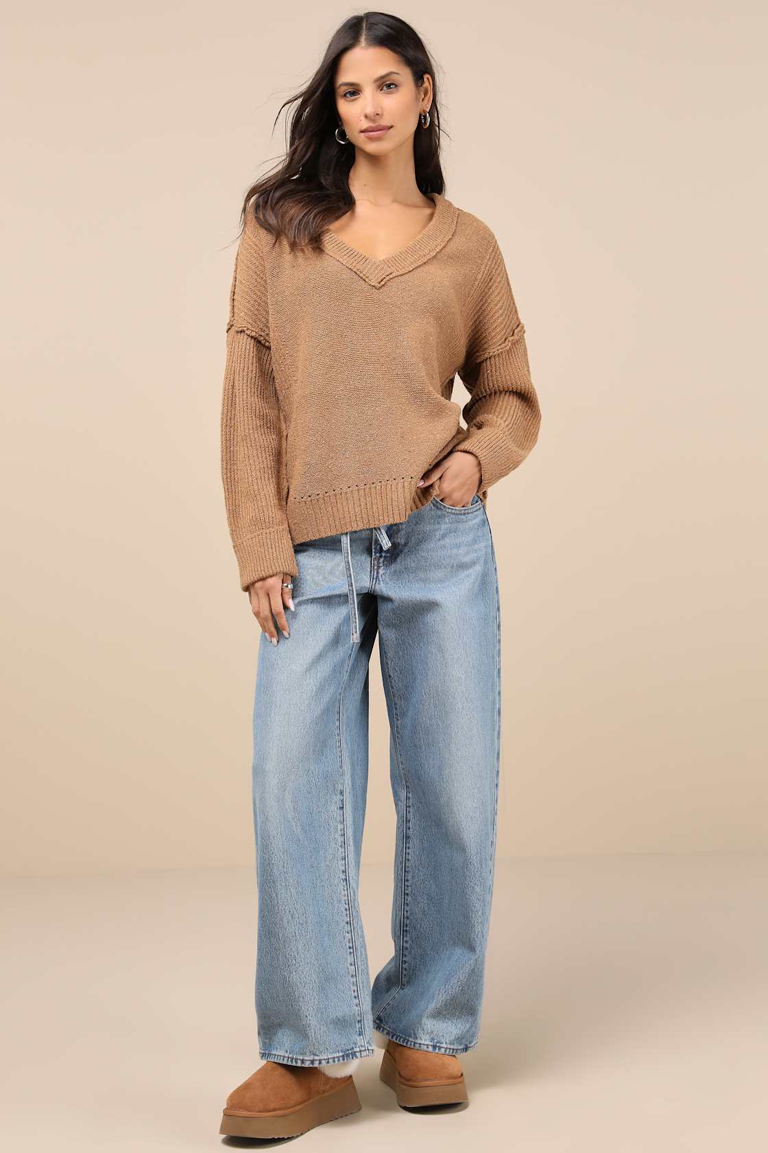 Notably Toasty Brown Sweater