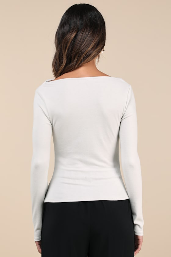 Boat Neck Tops for Women - Lulus