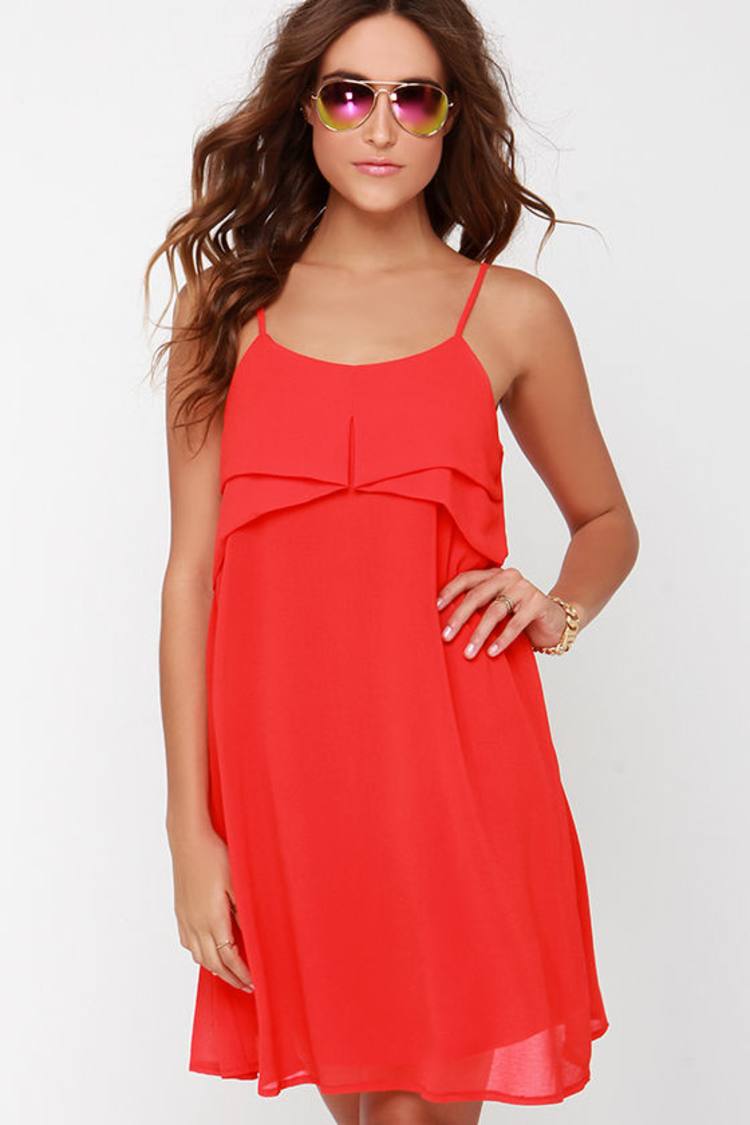 slim fit dress slacks En Saison Roisin Shift Dress