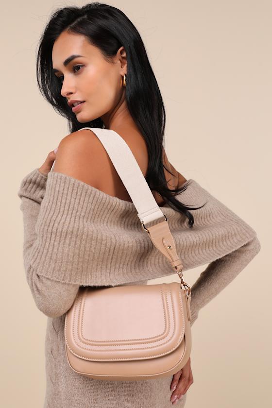 Landry Beige Crossbody Bag 1