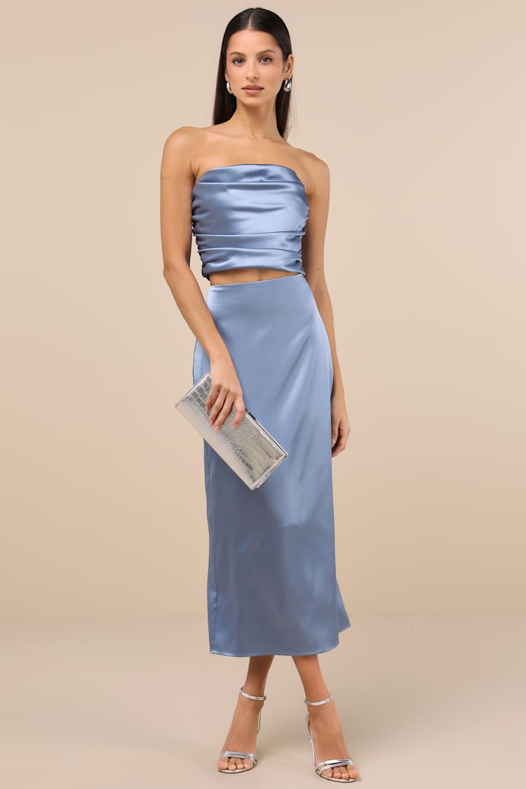 midi dresses with belt Black One Shoulder Midi Dress With Belt