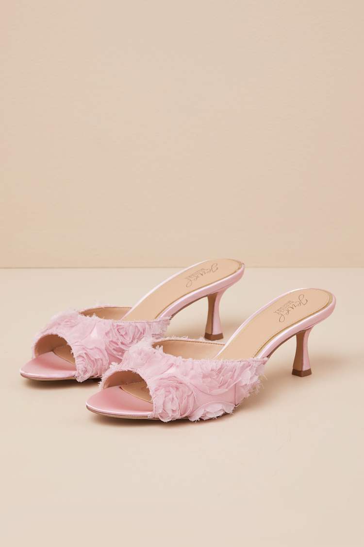 pink dress sandals low heel Anuirheih Closed Toe Wedges for Women, Summer Shoes Ankle Buckle Strap Sandals Mid Low Heel Canvas Dress Sandals(Light-pink)