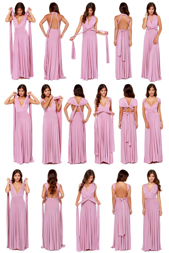 ways to tie a wrap dress