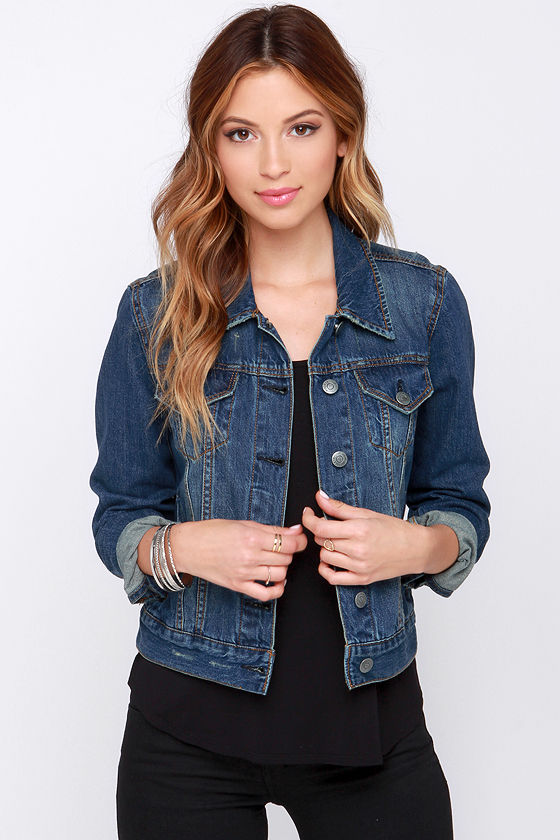 lulus denim jacket