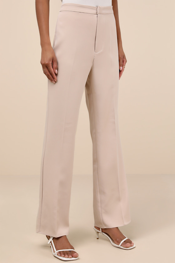 Shop Beige Dress Pants for Women - Lulus