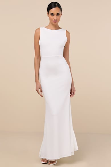 White Prom Dresses - Lulus
