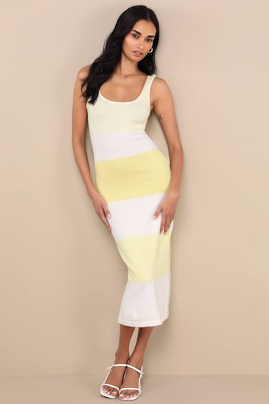 chinese dress ladies Iris Striped Maxi Dress main image 1