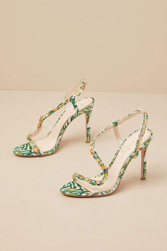 Jessica Simpson Jaycin Sandal In Green