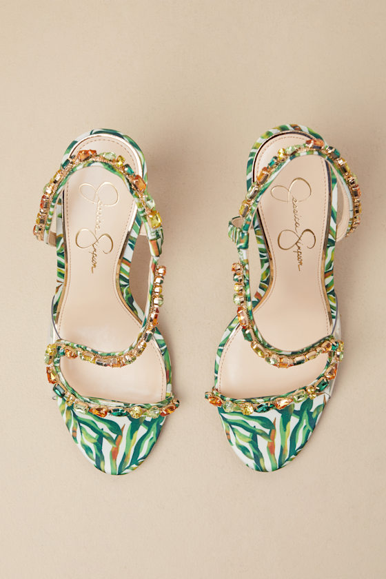 Jessica Simpson Jaycin Sandal In Green