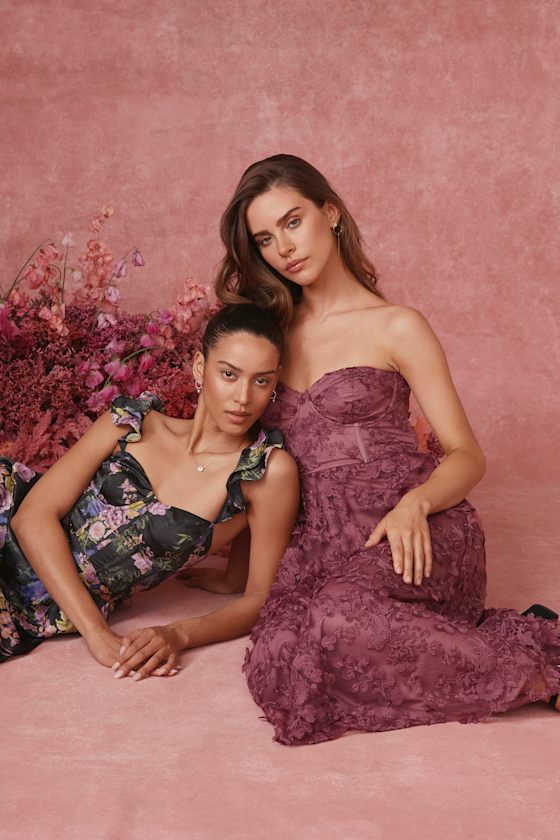 Elsamilu Romantic Purple Dress