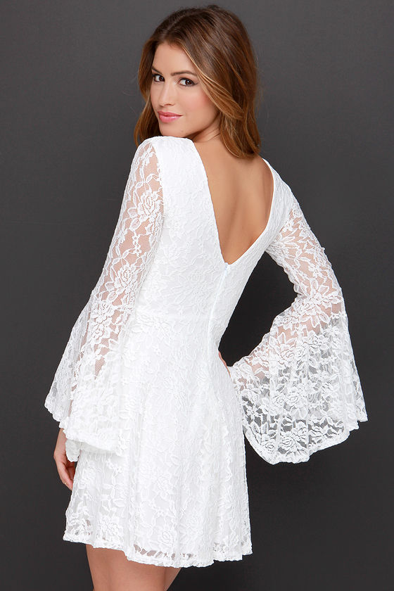 ◆Loulouseoul◆ Maria Lace Dress Ivory Maria Lace Dress (Ivory) - LOULOUSEOUL