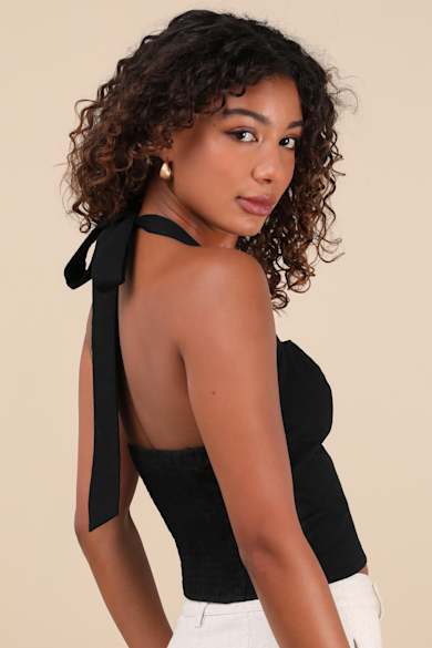 knee length dresses for ladies Half Sleeve V Neck Aria Dress in Black main image 1