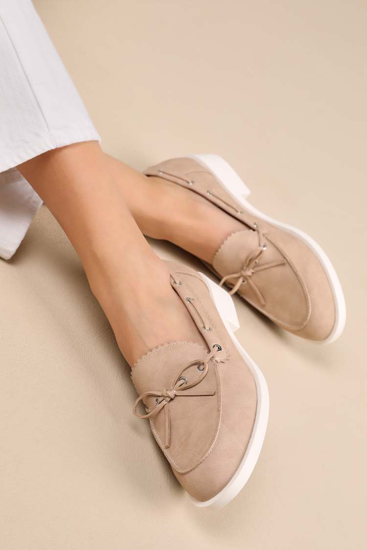 princess polly baby blue dress DV by Dolce Vita Lagoon - Brown Boat Loafers - Low Heel Shoes