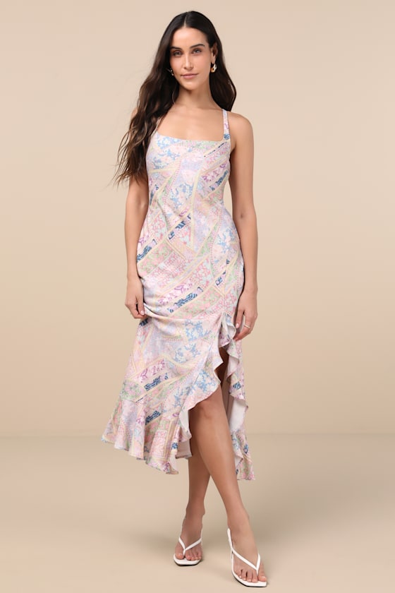 NJD1058: LT PINK/ BLUE/ APRICOT/ IVORY 1
