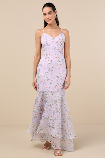 7D2286A: LAVENDER FLORAL 1