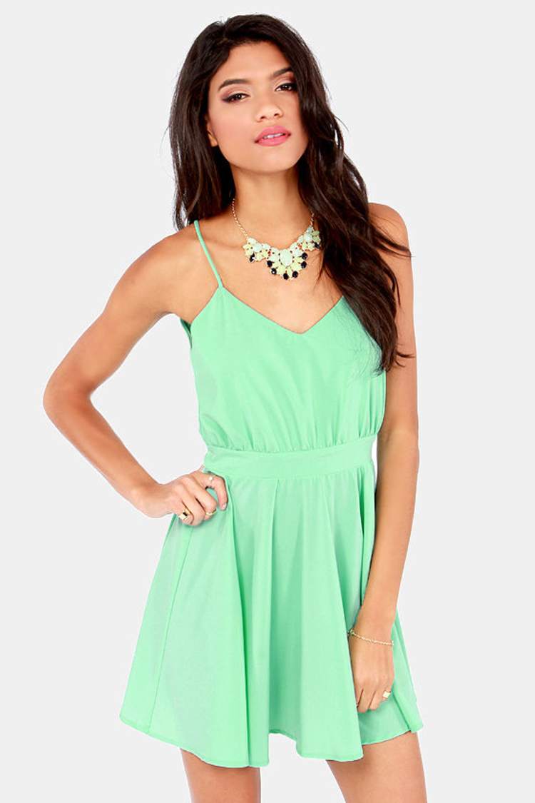 Lucy Love Penelope Dress - Mint Green Dress - Backless Dress - $75.00 - Lulus Lucy Love Penelope Dress - Mint Green Dress - Backless Dress - $75.00 - Lulus