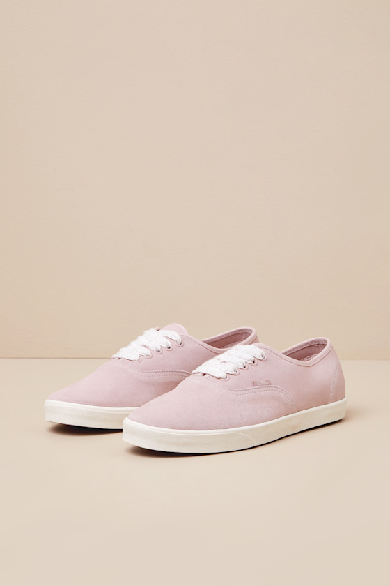 Vans Authentic Lowpro Sepia Rose Suede Lace-up Sneakers