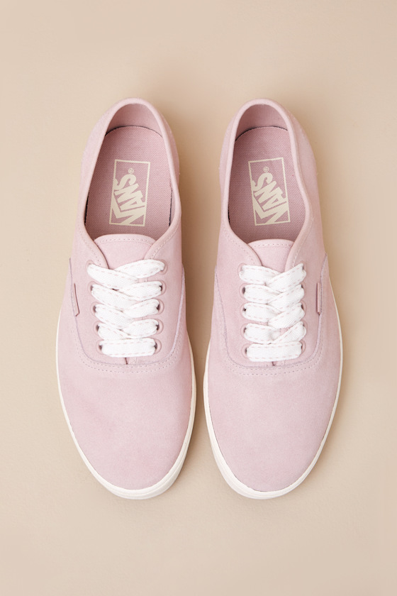 Vans Authentic Lowpro Sepia Rose Suede Lace-up Sneakers