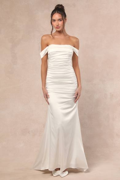 Satin Wedding Dresses - Satin Bridal Gowns - Lulus
