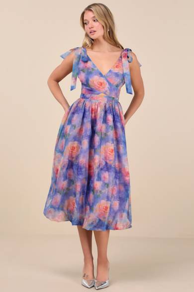 Fit and Flare Dresses - Lulus